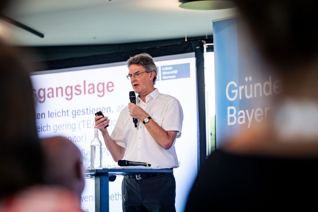 Impressionen des Gründerland Bayern Community Events. 