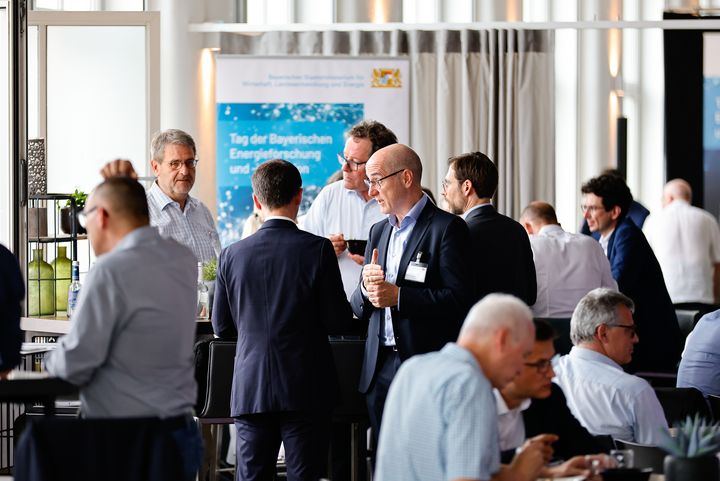Impressionen vom Tag der Bayerischen Energieforschung und -innovation.