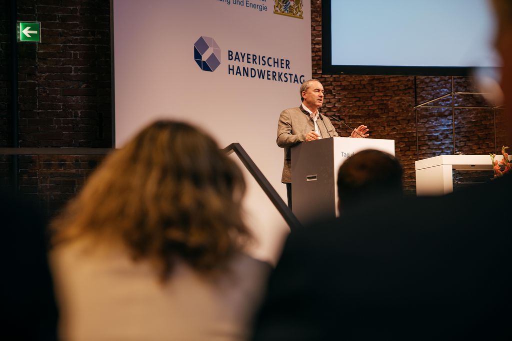 Impressionen des Bayerischen Tag des Handwerks 2025 mit anschließendem Staatsempfang.