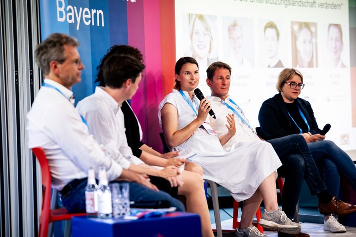 Impressionen des Gründerland Bayern Community Events. 