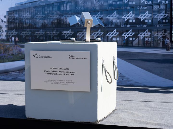 Impressionen der Grundsteinlegung des Neubaus des Galileo Kompetenzzentrum.