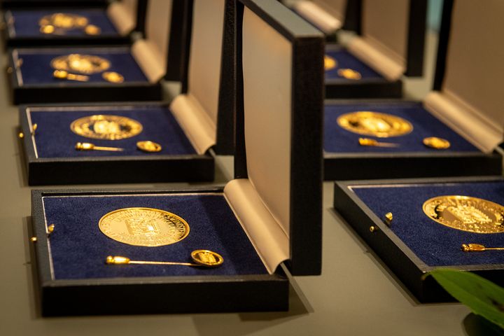 Impressionen der Verleihung der Staatsmedaille für besondere Verdienste um die Bayerische Wirtschaft.
