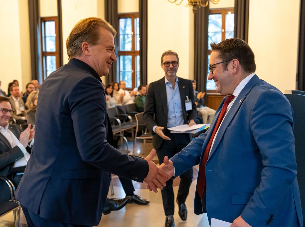 Impressionen der Veranstaltung „20 Jahre ESA-BIC“.