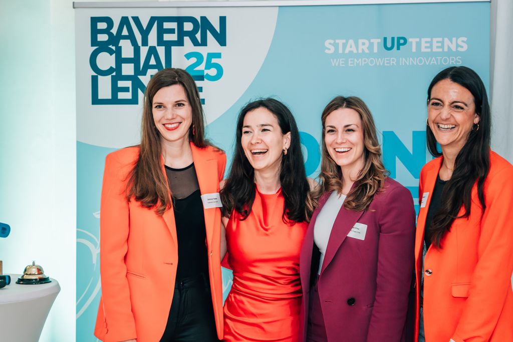 Impressionen der Startup Teens Bayern Challenge 2025.