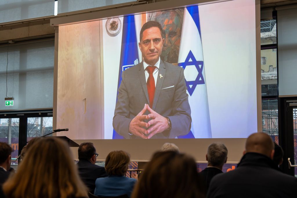 Impressionen der Veranstaltung „60 Jahre Deutsch-Israelische Freundschaft“.