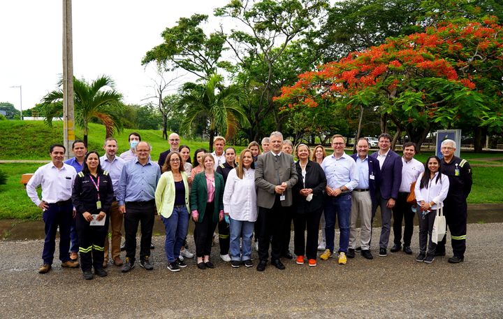 Staatssekretär Roland Weigert hat mit einer hochrangigen bayerischen Wasserstoffdelegation Kolumbien besucht. Foto: StMWi.