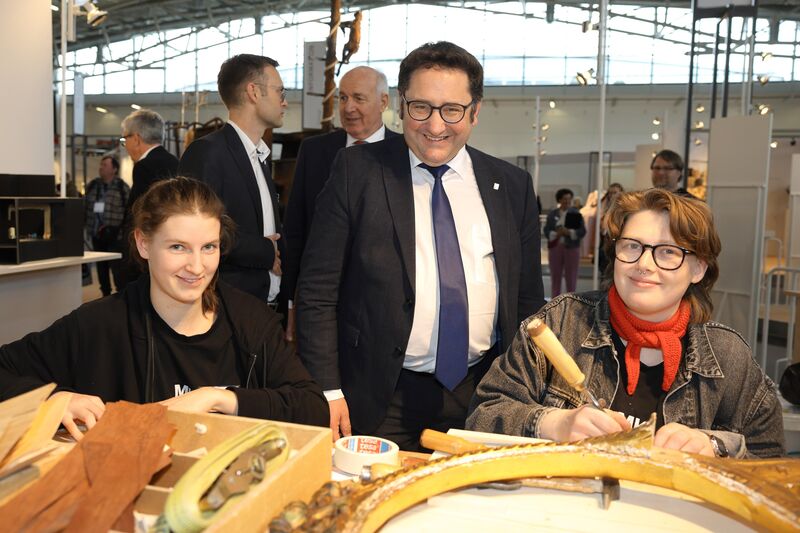 Impressionen des Messerundganges anlässlich der IHM 2025.