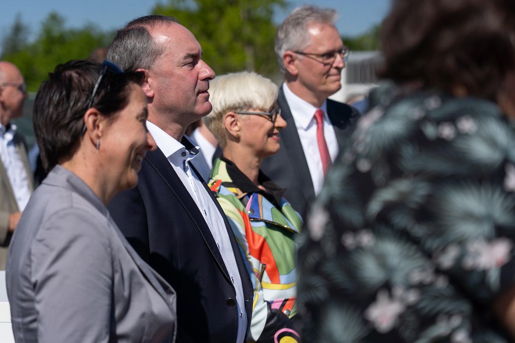 Impressionen der Grundsteinlegung des Neubaus des Galileo Kompetenzzentrum.