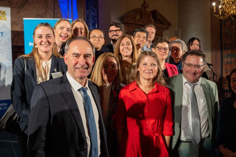 Impressionen des Abends der Außenwirtschaft 2026 in der Residenz München.