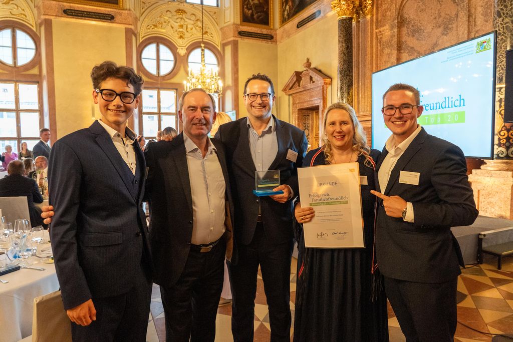 Impressionen der Preisverleihung Erfolgreich.Familienfreundlich.