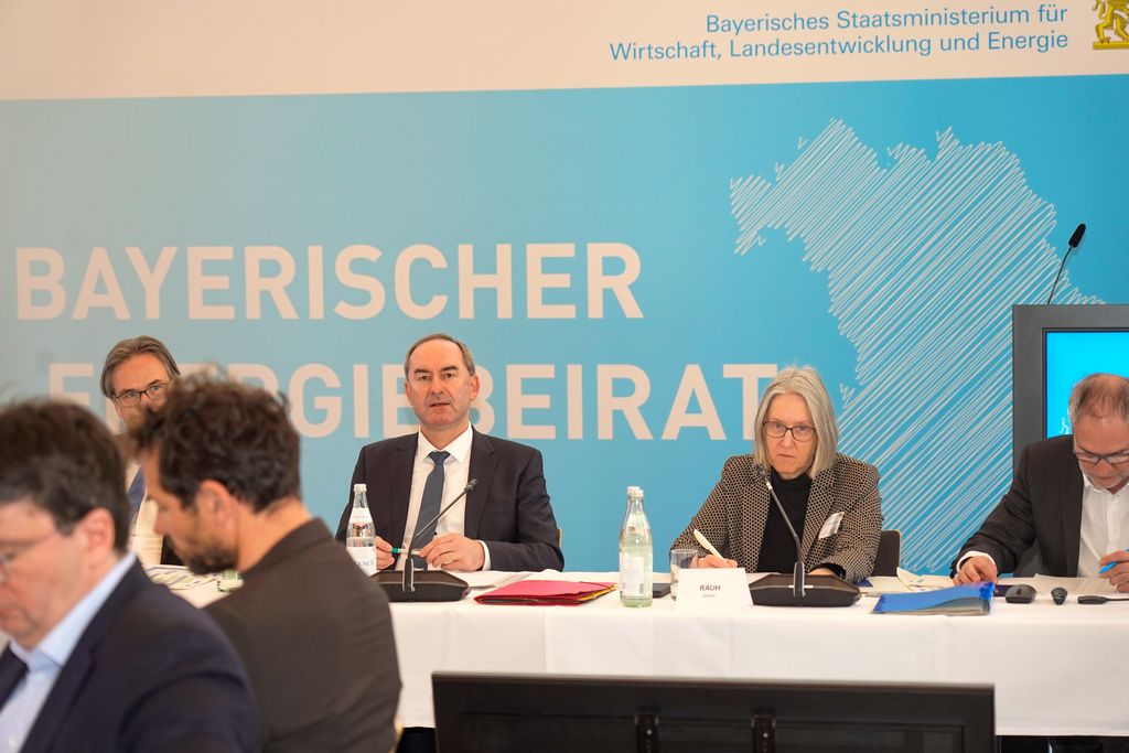 Impressionen der Sitzung des Energiebeirates 2025.
