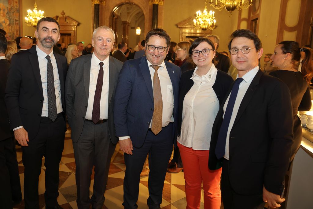 stmwi_25-03-12_078 Tobias Gotthardt (Staatssekretär im Bayerischen Wirtschaftsministeium) lädt am 12.03.2025 anlässlich der Internationalen Handwerksmesse zum Empfang in den Kaisersaal der Residenz München ein.