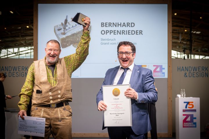 Bayerischer Staatspreis für besondere Leistungen im Handwerk 2024