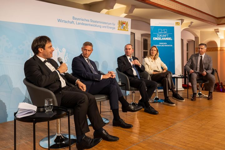 Impressionen des Staatsempfanges „Zukunft Einzelhandel – Zwischen Tradition und Innovation“ in Landshut.