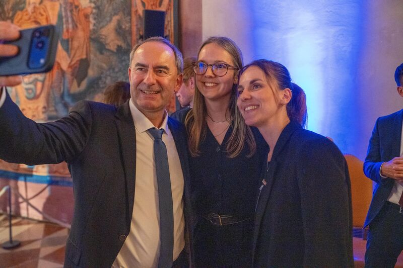 Impressionen des Abends der Außenwirtschaft 2026 in der Residenz München.