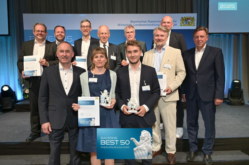 Gruppe_Mittelfranken Preisverleihung BAYERNS BEST 50