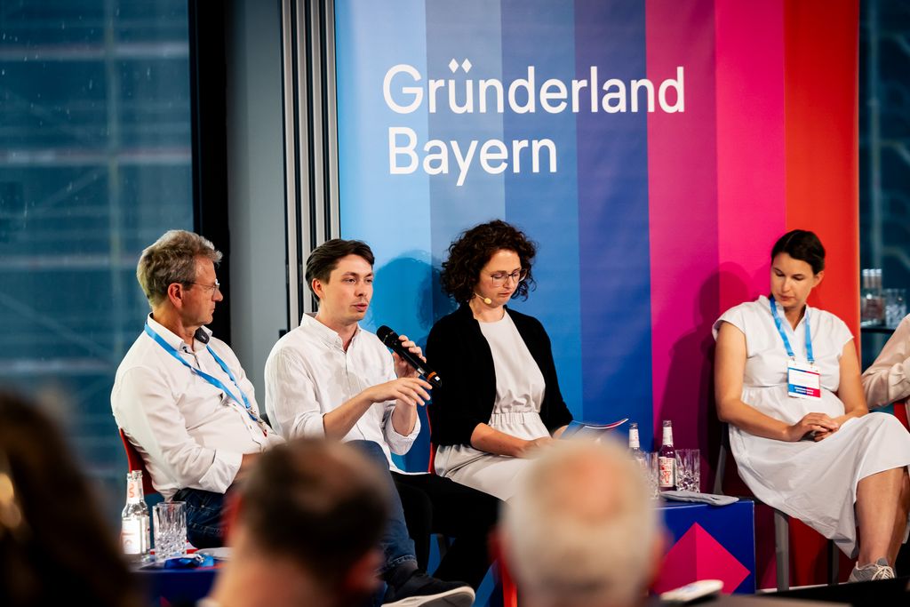 Impressionen des Gründerland Bayern Community Events. 