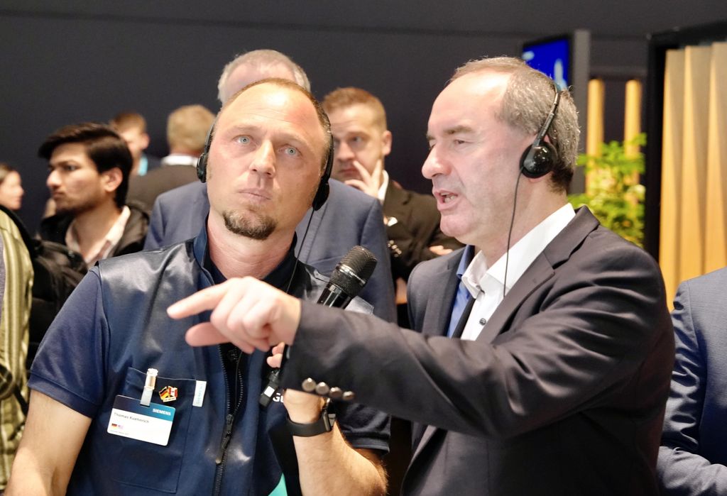 Impressionen des Besuches der Hannover Messe 2025.