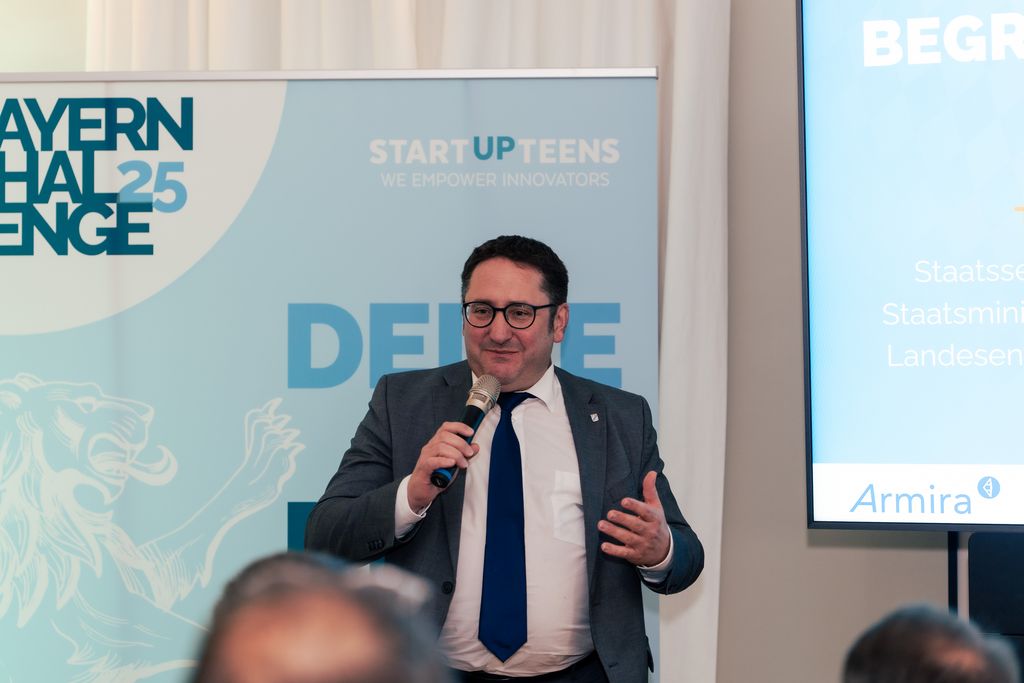 Impressionen der Startup Teens Bayern Challenge 2025.