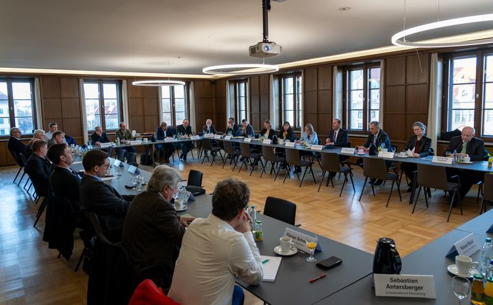 Das Gespräch fand im Bayerischen Wirtschaftsministerium statt. Foto: Elke Neureuther/StMWi