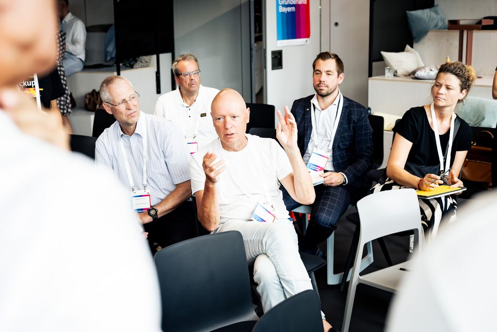 Impressionen des Gründerland Bayern Community Events. 