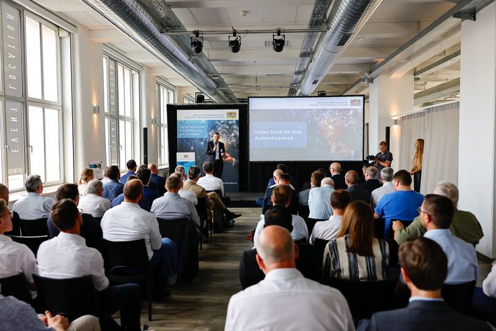 Impressionen vom Tag der Bayerischen Energieforschung und -innovation.