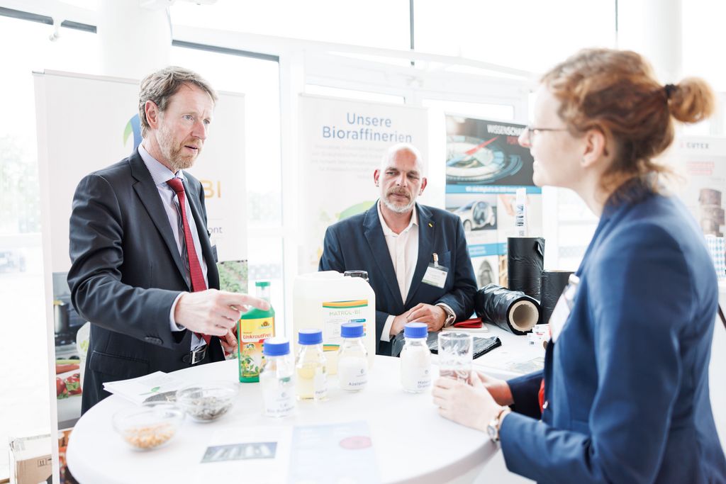 Impressionen des Forums "Zukunft.Bioökonomie.Bayern.Begreifbar" in Straubing.