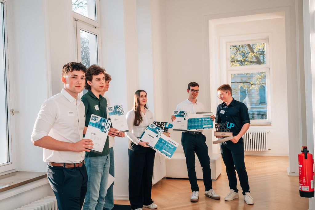 Impressionen der Startup Teens Bayern Challenge 2025.