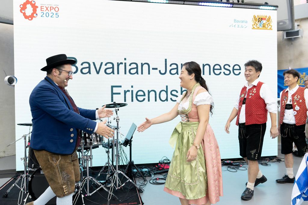 Impressionen der Bayerischen Ländertage auf der EXPO 2025 in Osaka.
