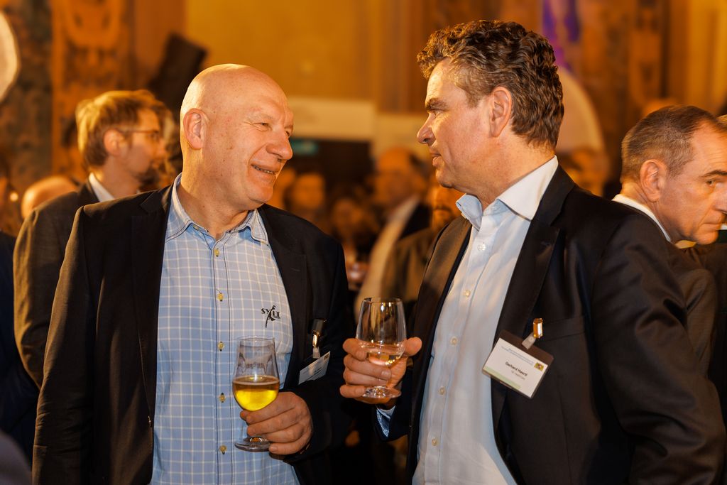 Cluster-Empfang für die Cluster-Offensive Bayern 