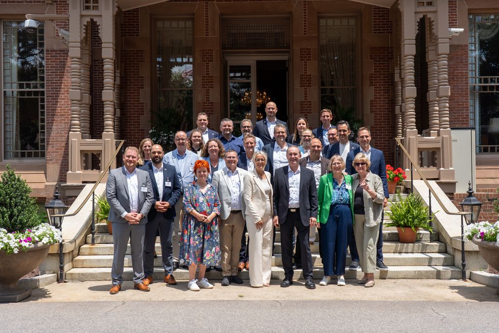 Bayerns Wirtschaftsminister Hubert Aiwanger reiste mit einer 30-köpfigen Delegation durch North &amp; South Carolina. Foto: Nicole Engelhart/StMWi