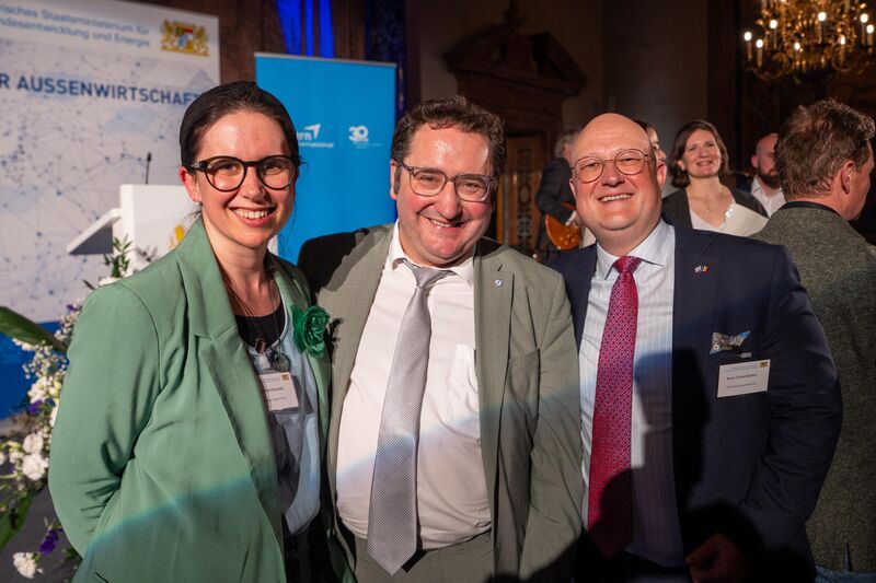 Impressionen des Abends der Außenwirtschaft 2026 in der Residenz München.