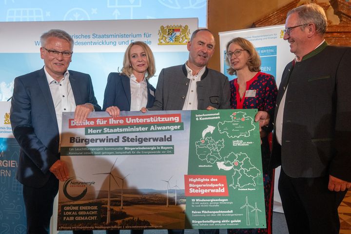 Impressionen des Staatsempfangs zum 5-jährigen Jubiläum des Team Energiewende Bayern.