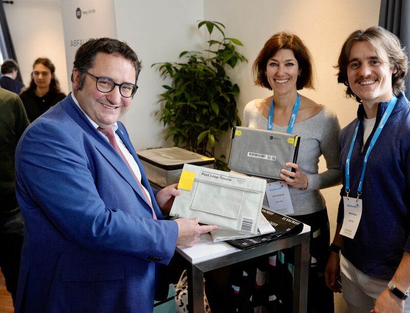 Staatssekretär Tobias Gotthardt auf der VentureCon Bioökonomie 2025. Foto: StMWi