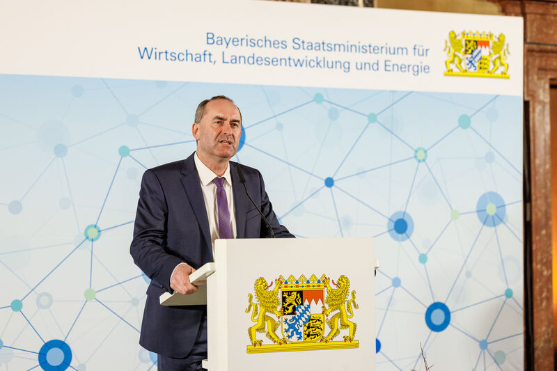 Cluster-Empfang für die Cluster-Offensive Bayern