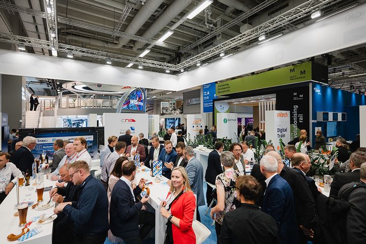 Impressionen des Cluster BahnTechnik auf der InnoTrans 