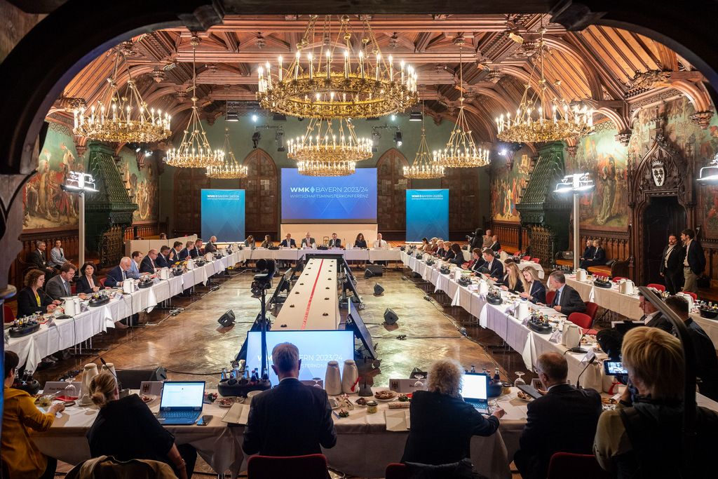 Wirtschaftsministerkonferenz 2024 in Landshut 