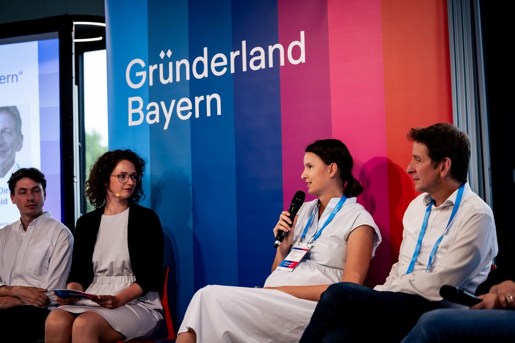 Impressionen des Gründerland Bayern Community Events. 