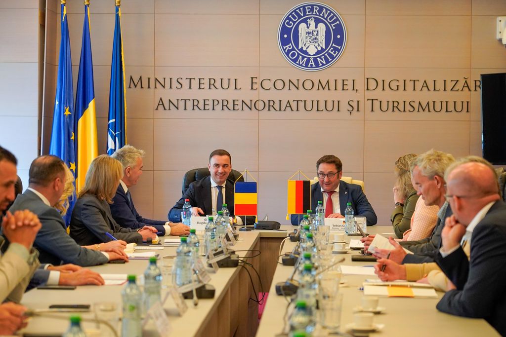 Impressionen der Delegationsreise unter Leitung von Staatssekretär Tobias Gotthardt nach Rumänien und in die Republik Moldau.