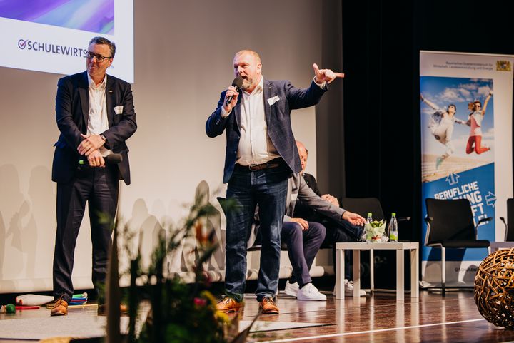 Impressionen der Veranstaltung Berufliche Bildung in Veitshöchheim.