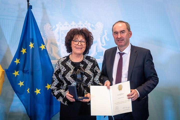 Impressionen der Verleihung der Staatsmedaille für besondere Verdienste um die Bayerische Wirtschaft.