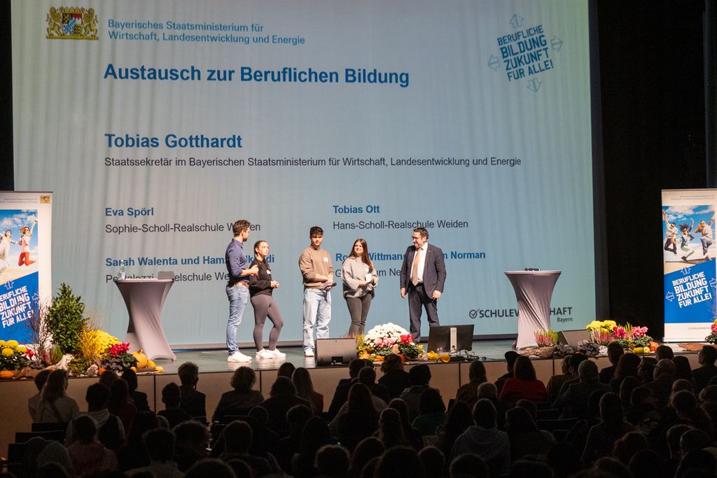 Impressionen der Veranstaltung Beruflicher Bildung in Weiden.