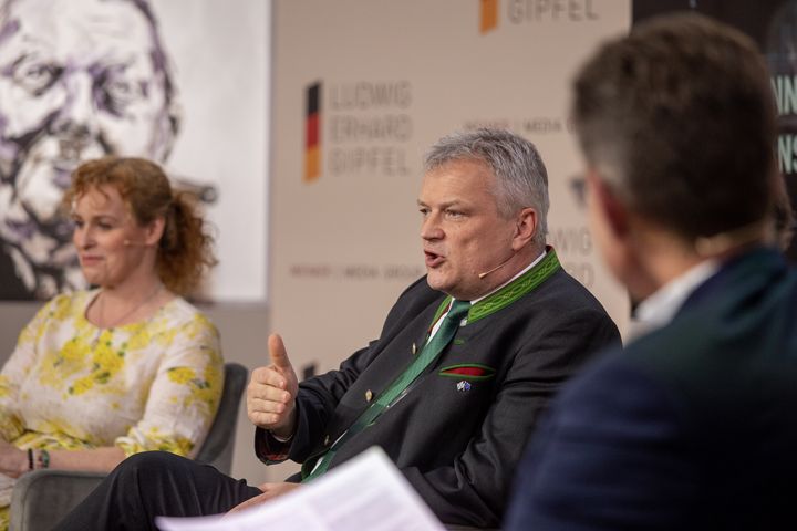 Impressionen des Ludwig Erhard Gipfels 2023.