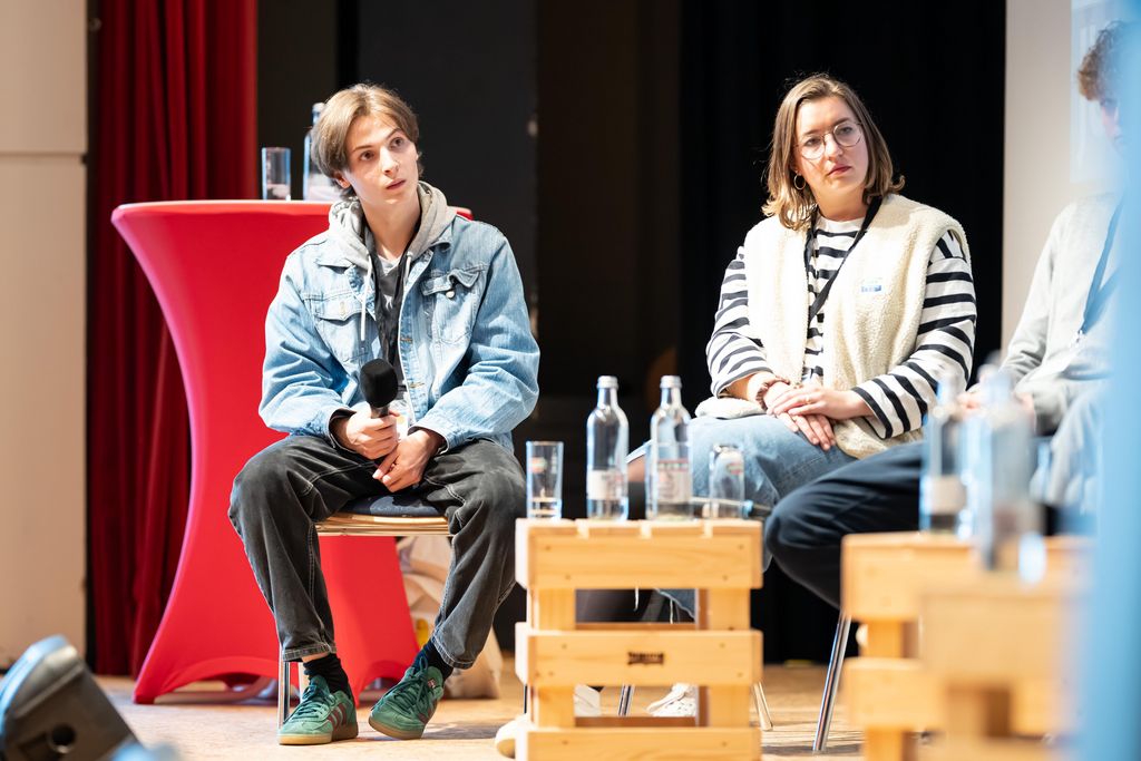 Impressionen des Jugendwirtschaftsgipfels 2025.