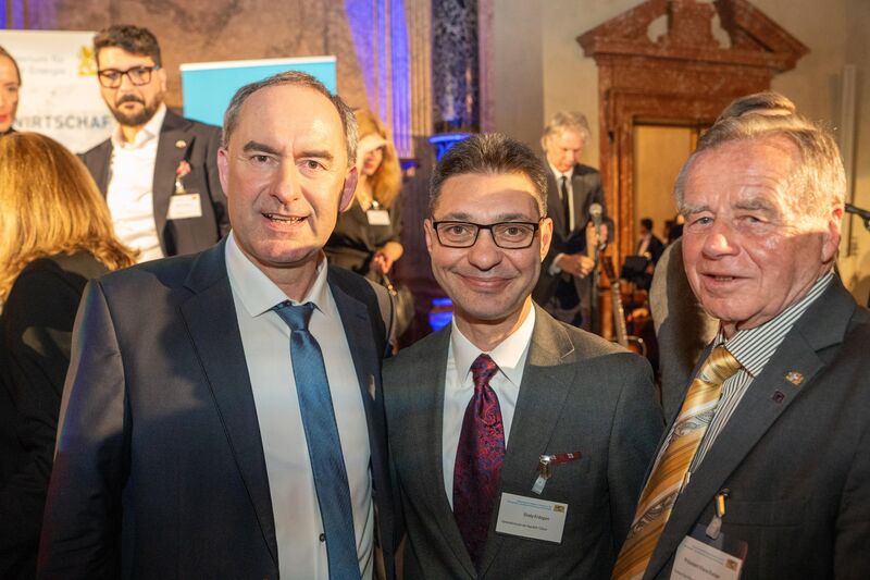 Impressionen des Abends der Außenwirtschaft 2026 in der Residenz München.