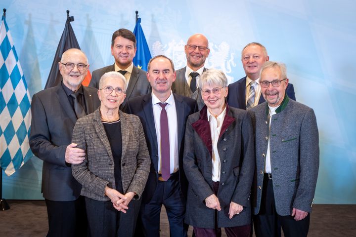 Impressionen der Verleihung der Staatsmedaille für besondere Verdienste um die Bayerische Wirtschaft.