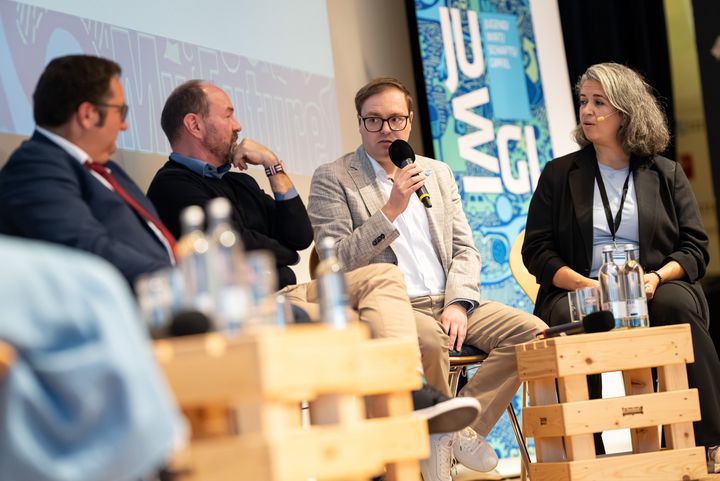 Impressionen des Jugendwirtschaftsgipfels 2025.