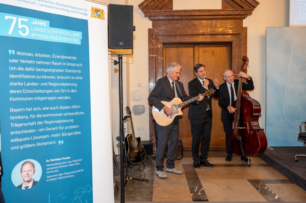 Impressionen der Jubiläumsveranstaltung 75 Jahre Landesentwicklung.