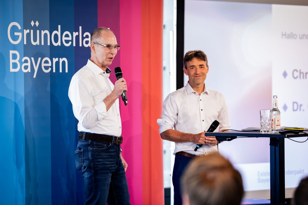 Impressionen des Gründerland Bayern Community Events. 