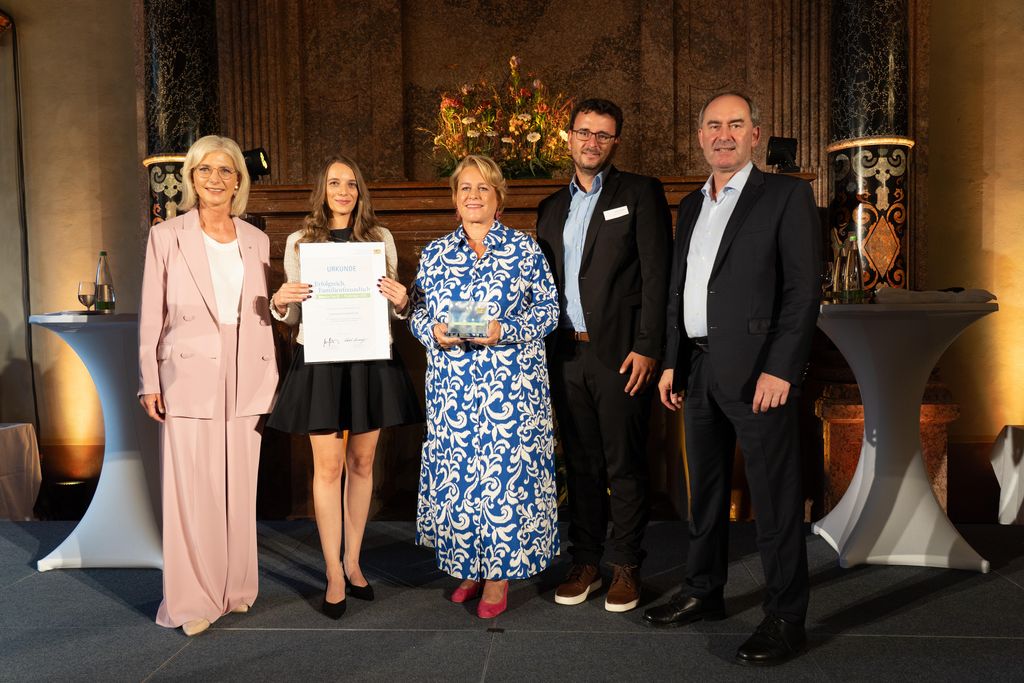 Impressionen der Preisverleihung Erfolgreich.Familienfreundlich.